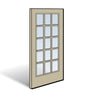 Andersen 400 Series Frenchwood Hinged Patio Door Panel Size 2968