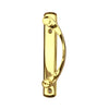 Andersen Newbury Style Handle (Right Hand Interior or Left Hand Exterior) in Bright Brass Finish
