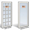 PS3080 Perma-Shield Gliding "Operating" Patio Door Panel White | WindowParts.com.