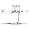 Truth Hardware Scissor Arm Awning Operator | WindowParts.com.