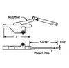 Truth Hardware "Rear Mount" Dyad Split Arm Operator (Right Hand) | WindowParts.com.