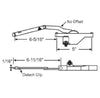 Truth Hardware "Rear Mount" Dyad Split Arm Operator (Left Hand) | WindowParts.com.