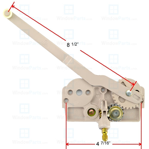 Truth Hardware "Entrygard" Single Arm Operator (Left Hand) | WindowParts.com.