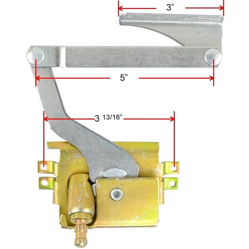 Pella Pro Series Roto Operator Left Hand (1993-1999) | WindowParts.com.