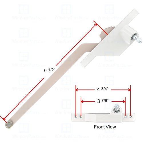 Truth Hardware Front Mount Single Arm 9-1/2" Operator (Right Hand) | WindowParts.com.