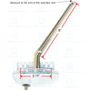 Roto "X-Drive" Single Arm 10" Operator (Left Hand) | WindowParts.com.