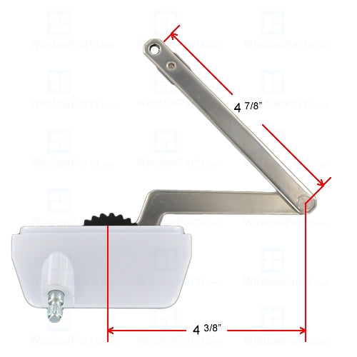 Silverline / GU Split Arm Operator (Left Hand) | WindowParts.com.