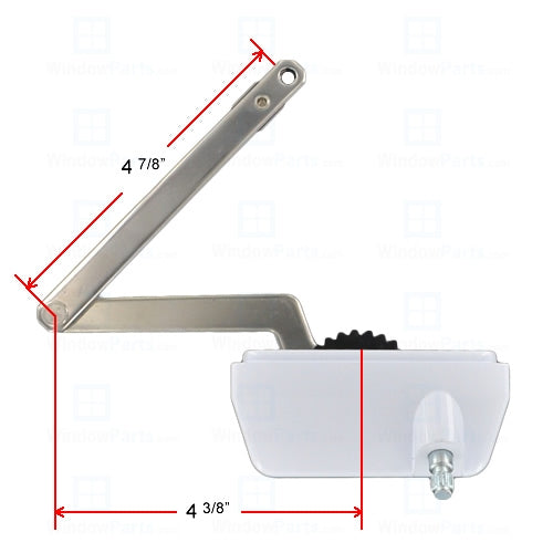 Silverline / GU Split Arm Operator (Right Hand) | WindowParts.com.