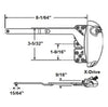 Roto "X-Drive" Split Arm Operator (Right Hand) | WindowParts.com.