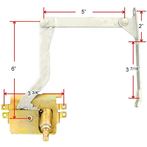 Pella Roto Operator Right Hand (1967-1993) | WindowParts.com.